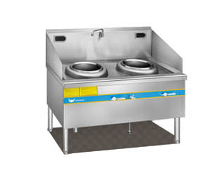 雙頭電磁小炒爐 尺寸:1300x700x1200mm